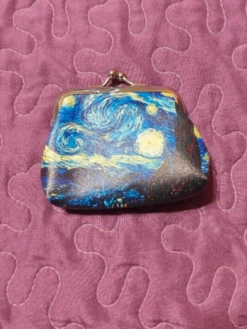 Starry Night Coin Pouch - Picture 2 of 3